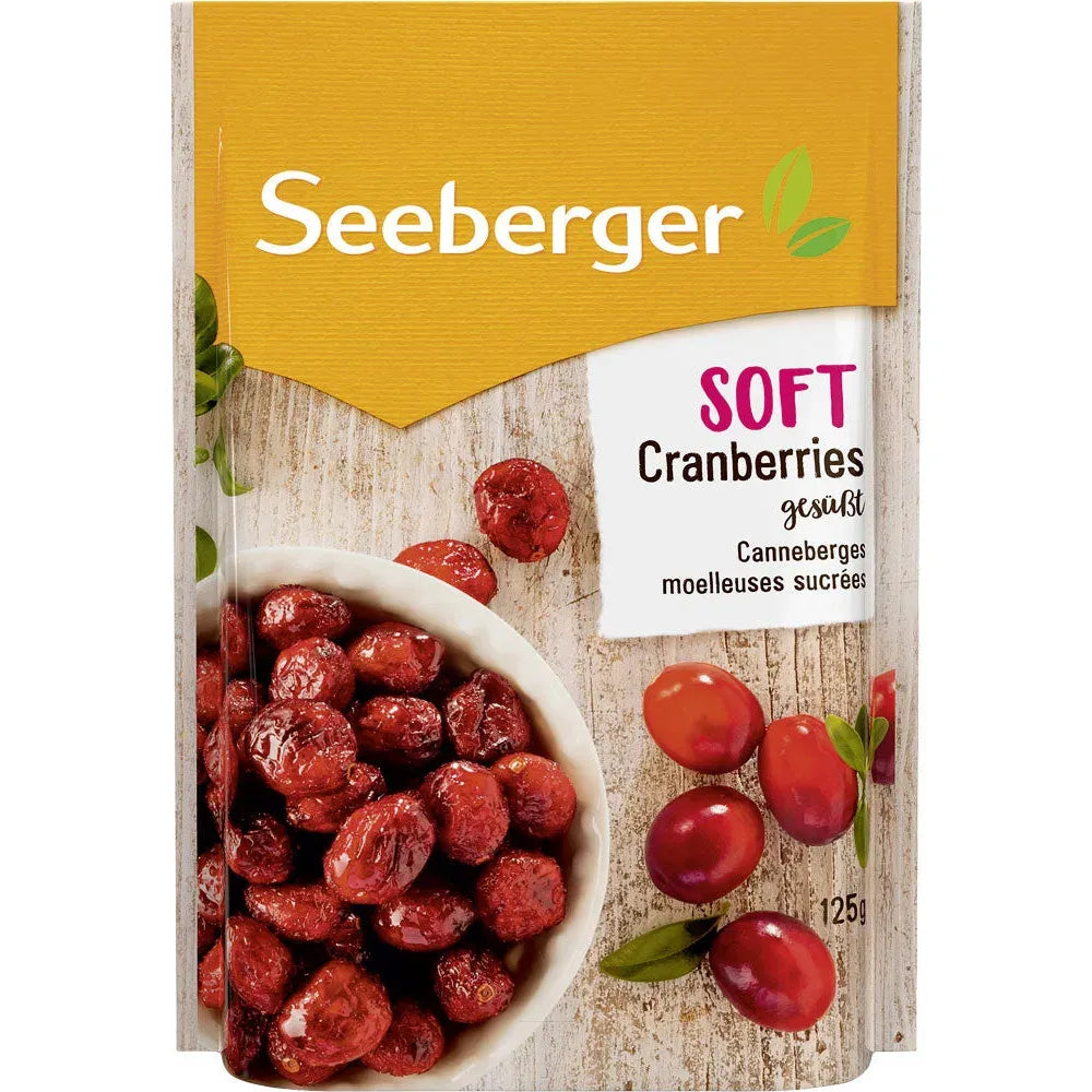 Seeberger Soft Cranberries 125g