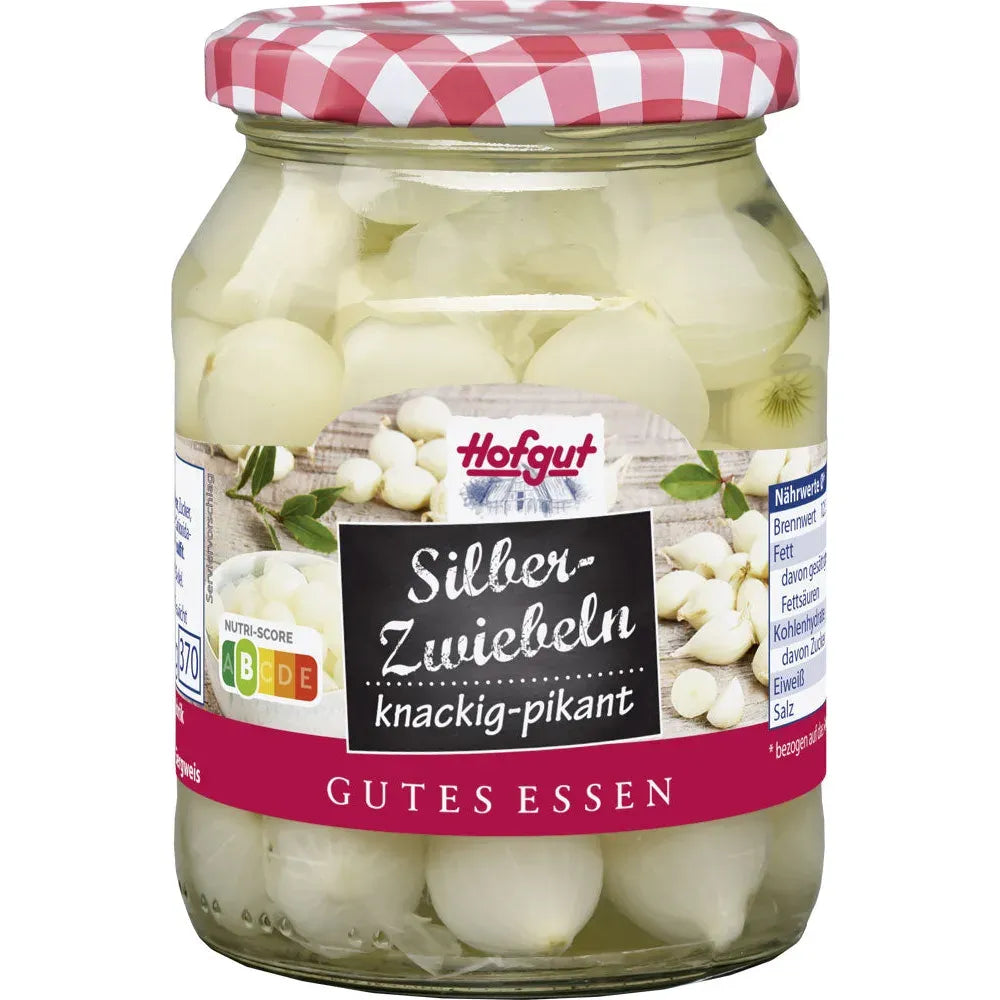 Hofgut Silberzwiebeln 370ml