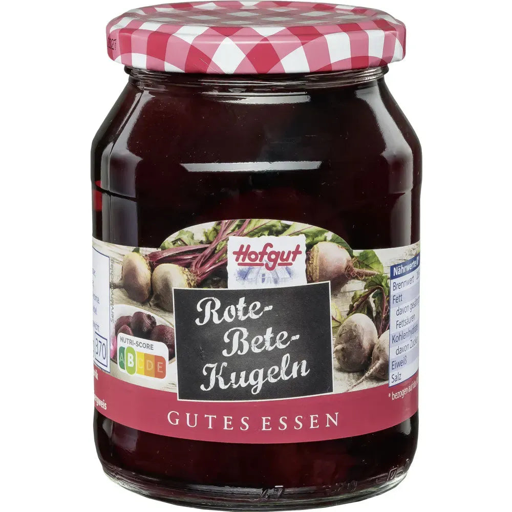 Hofgut Rote Bete Kugeln 370ml