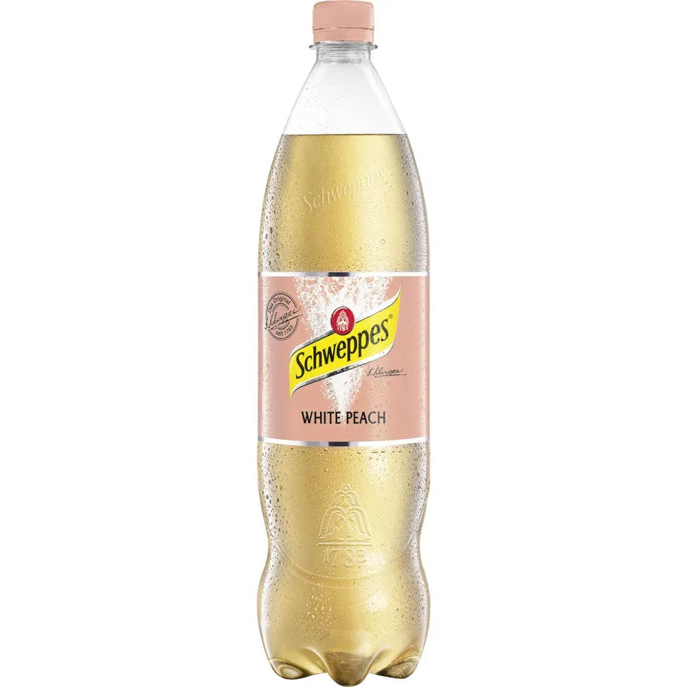 Schweppes White Peach 1,25l PET