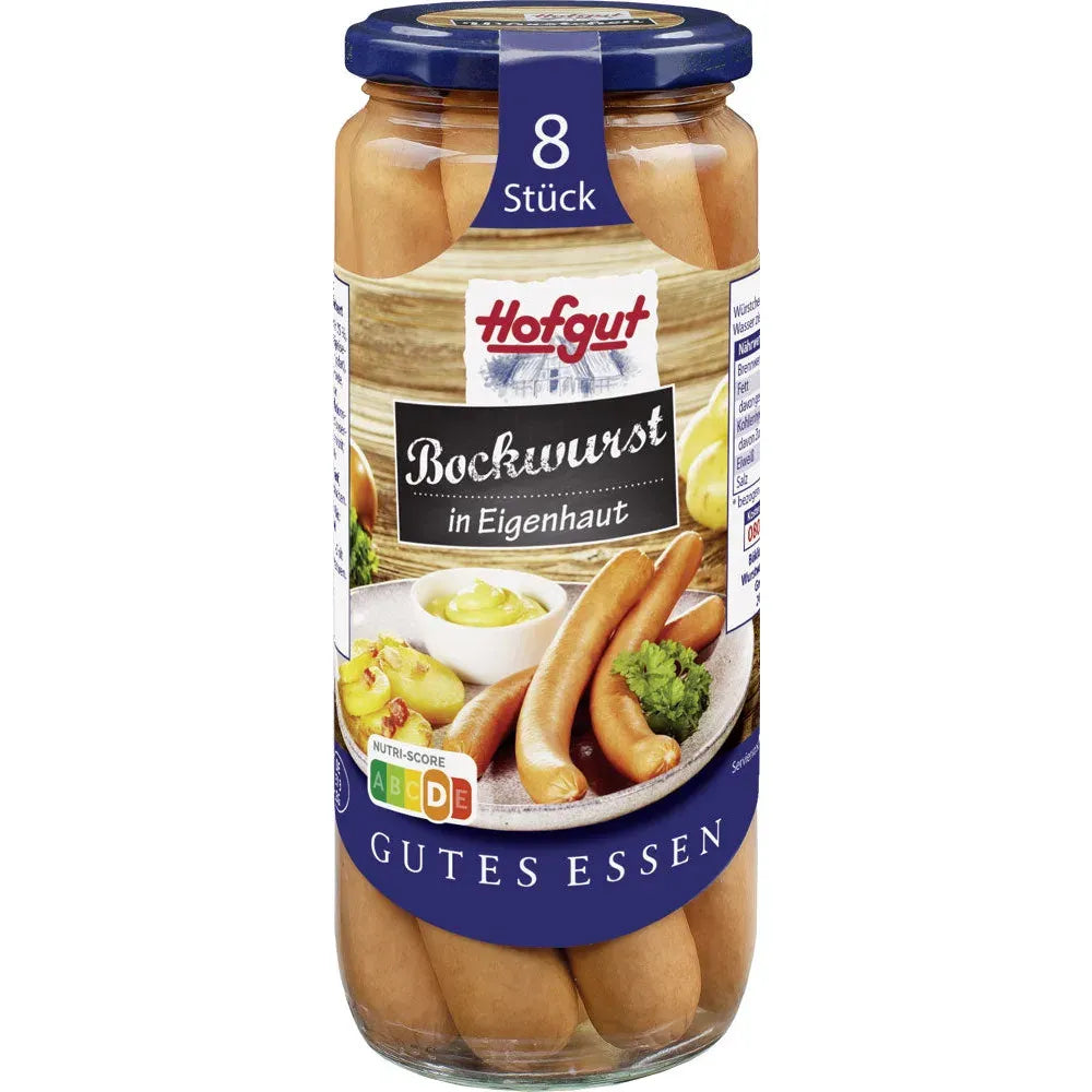 Hofgut Bockwürste in Eigenhaut 360g