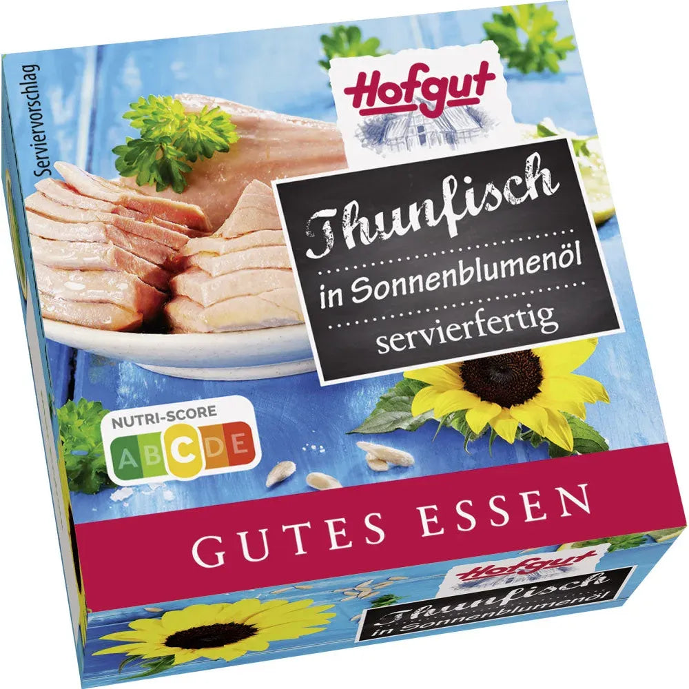Hofgut Thunfisch in Sonnenblumenöl 80g
