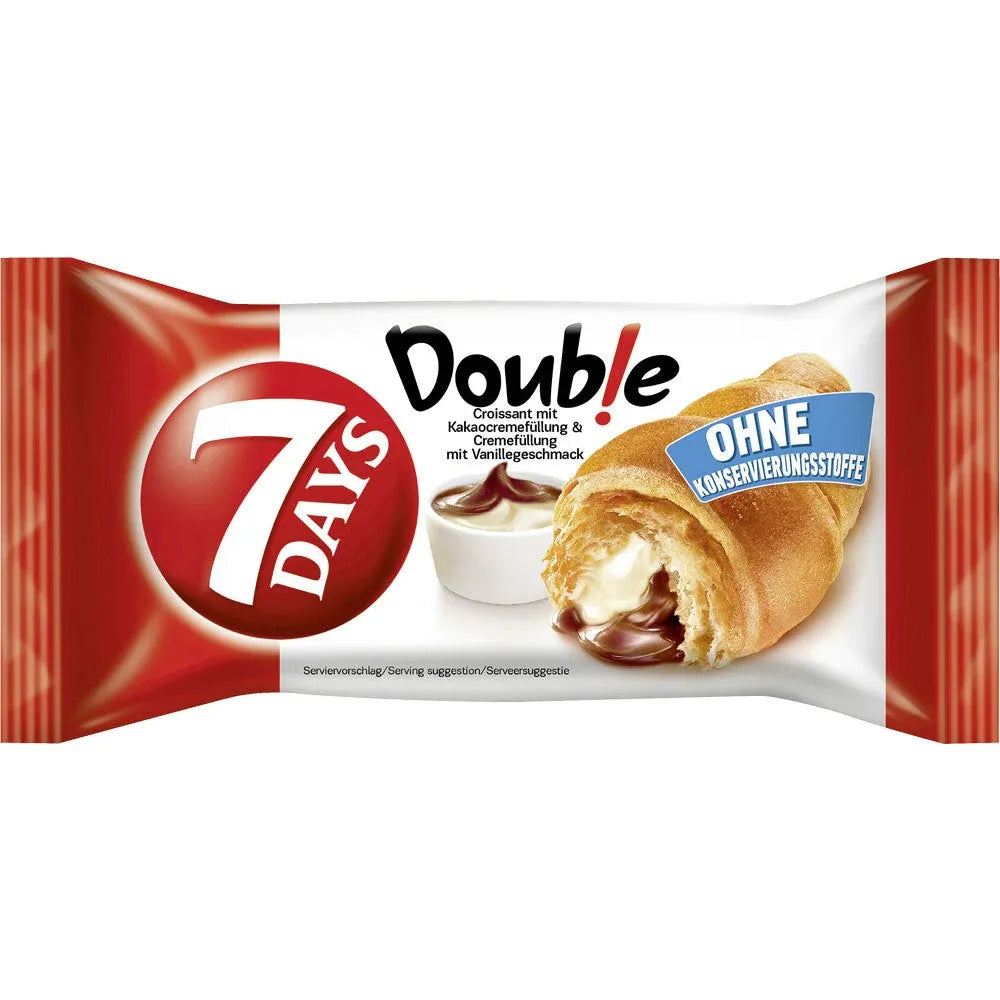 7Days Croissants Vanille Kakao 60g