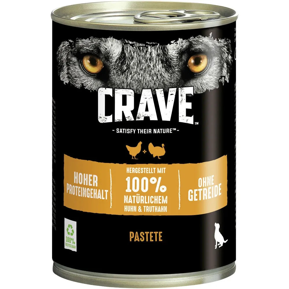 Crave Hund Huhn + Truthahn 400g