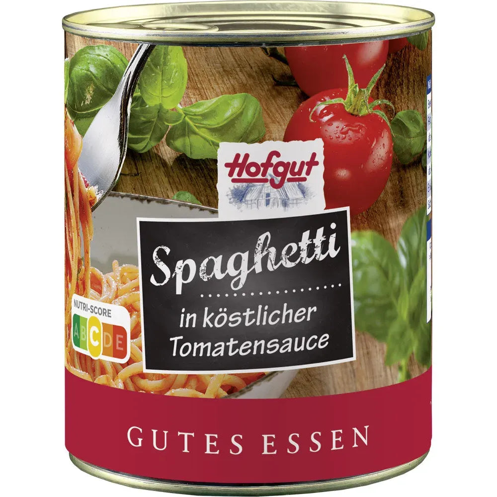 Hofgut Spaghetti in Tomatensauce 800ml