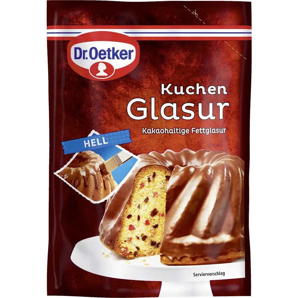 Oetker Kuchenglasur hell 150g