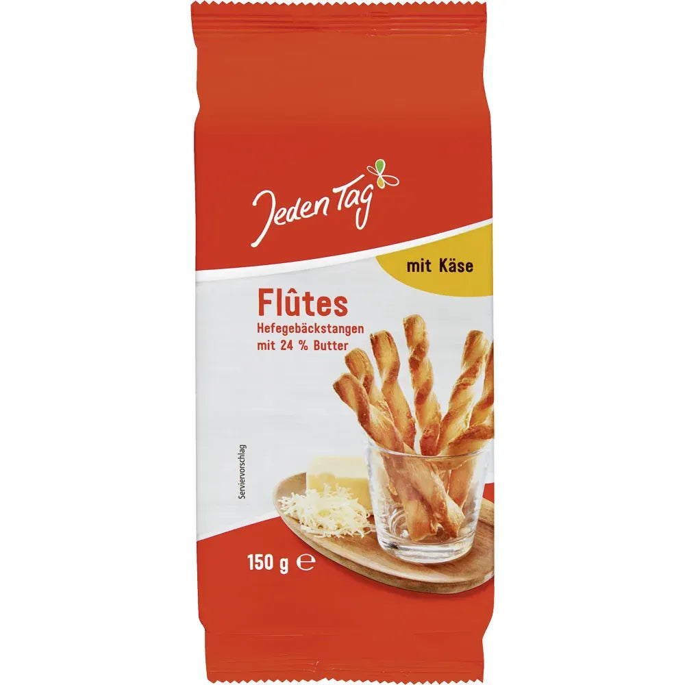 Jeden Tag Flutes Käse 150g