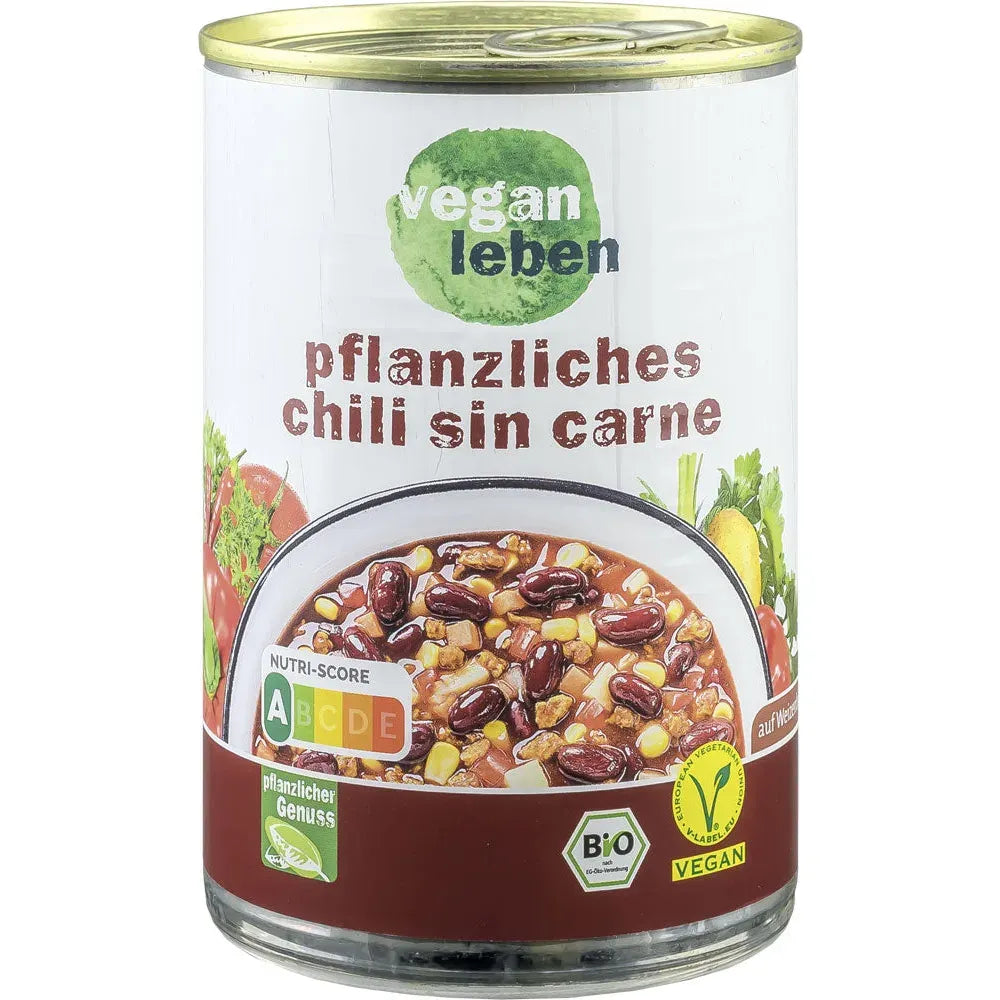 Vegan Leben Chili Sin Carne 400g