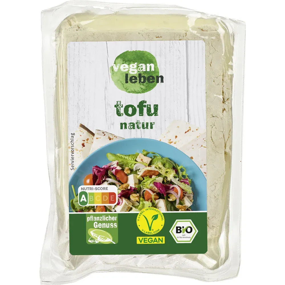 Vegan Leben Tofu Natur Bio 200g