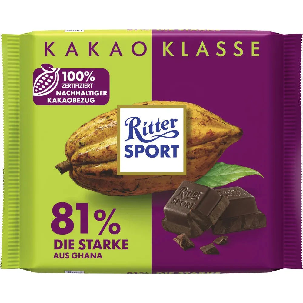Rittersport Kakao 81% Ghana 100g