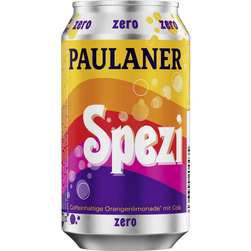 Paulaner Spezi zero 0,33l DPG