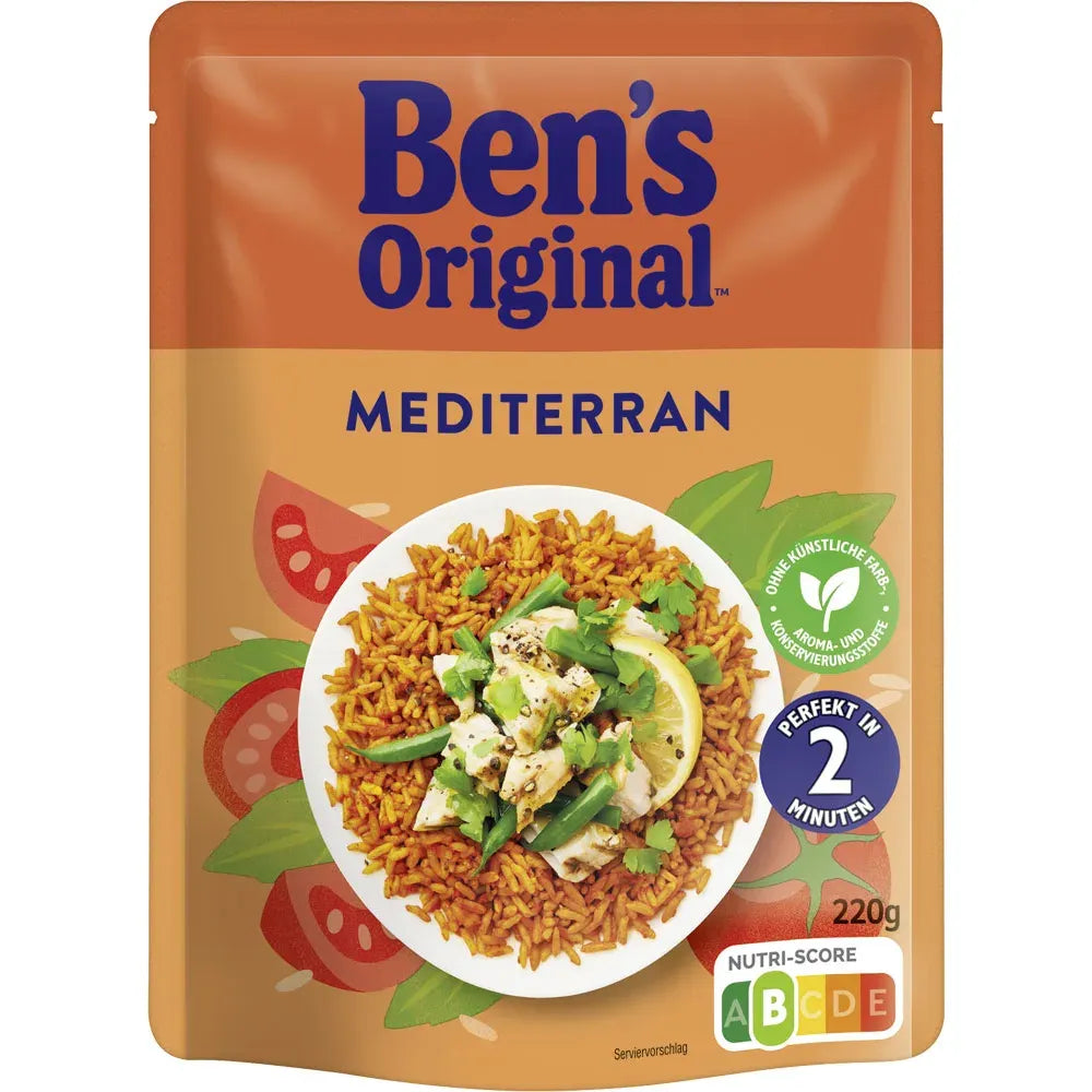 Bens Express Reis Mediterran 220g