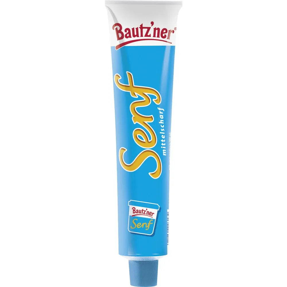 Bautzener Senf Mittelscharf Tube 200ml