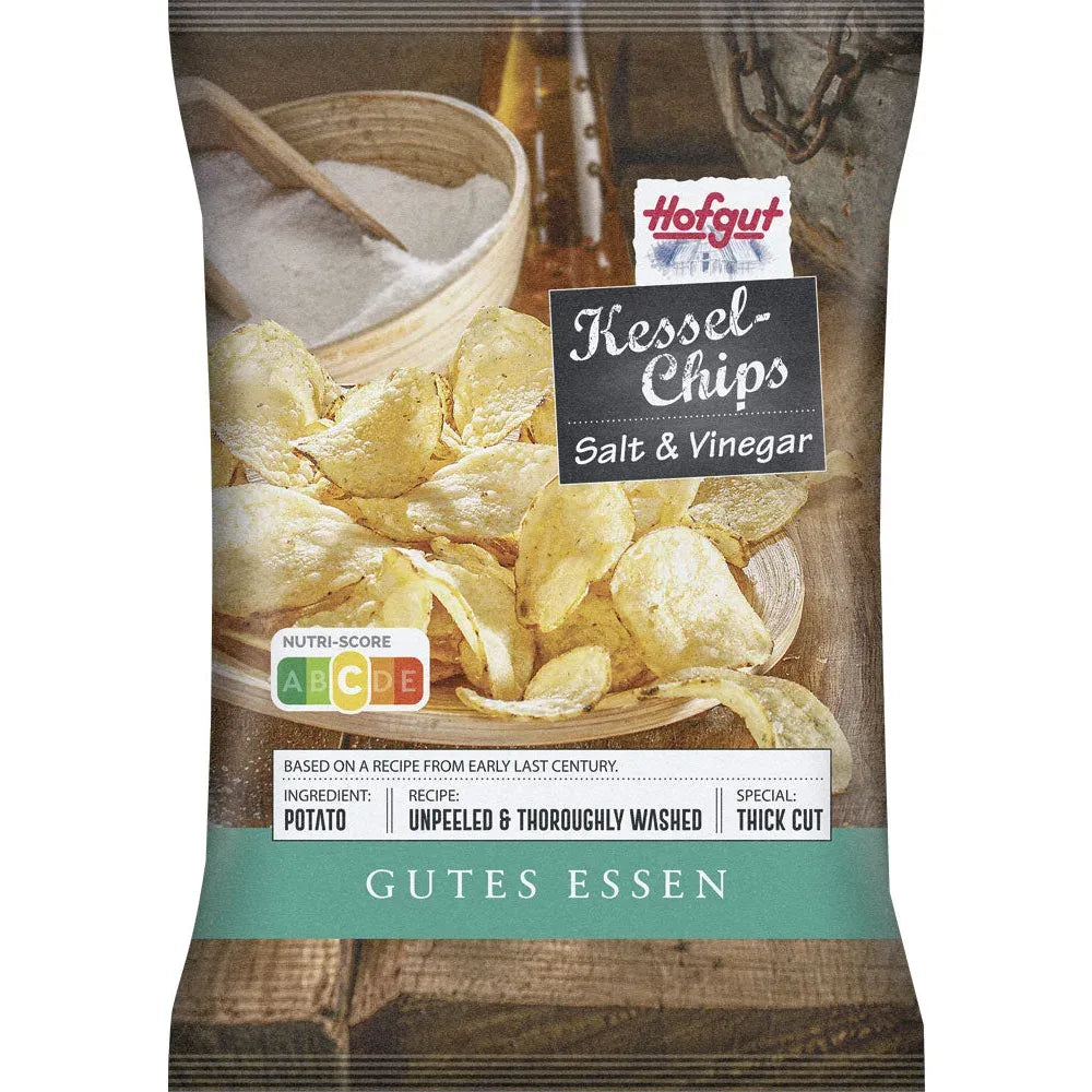 Hofgut Kesselchips Salt + Vinegar 150g
