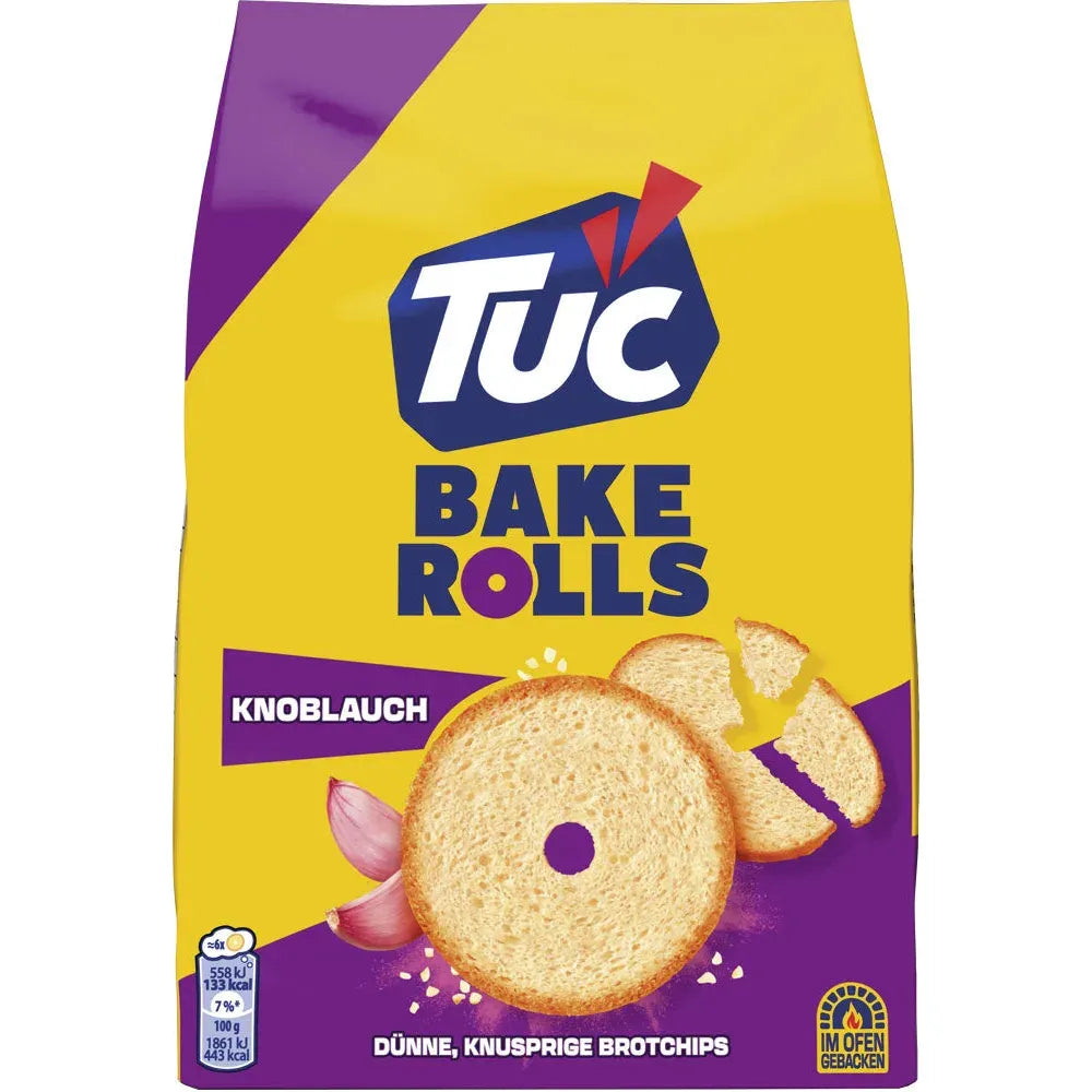 Tuc Bake Rolls Knoblauch 150g