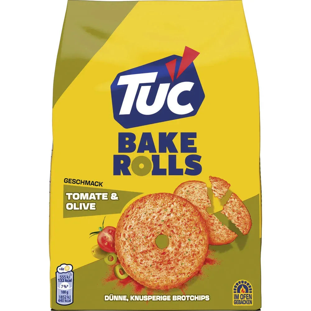 Tuc Bake Rolls Tomate+Olive 150g