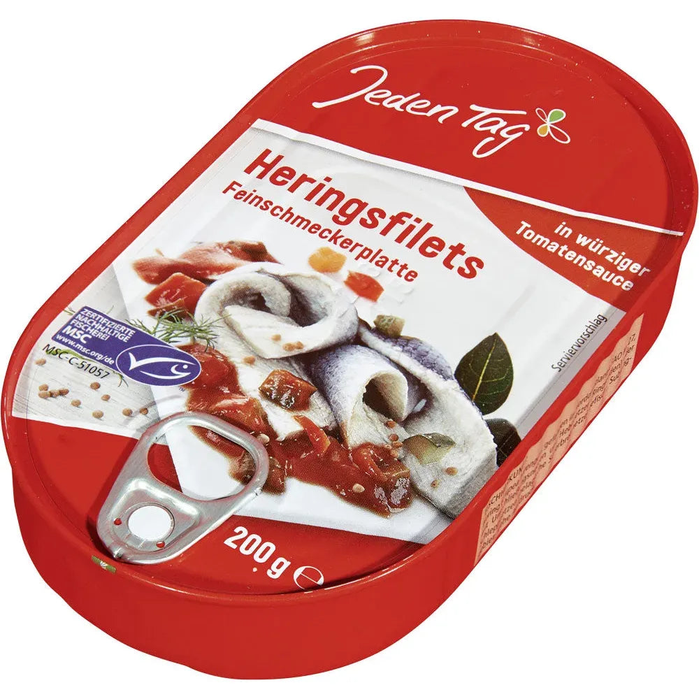 Jeden Tag Heringsfilet Feinschmecker 200g