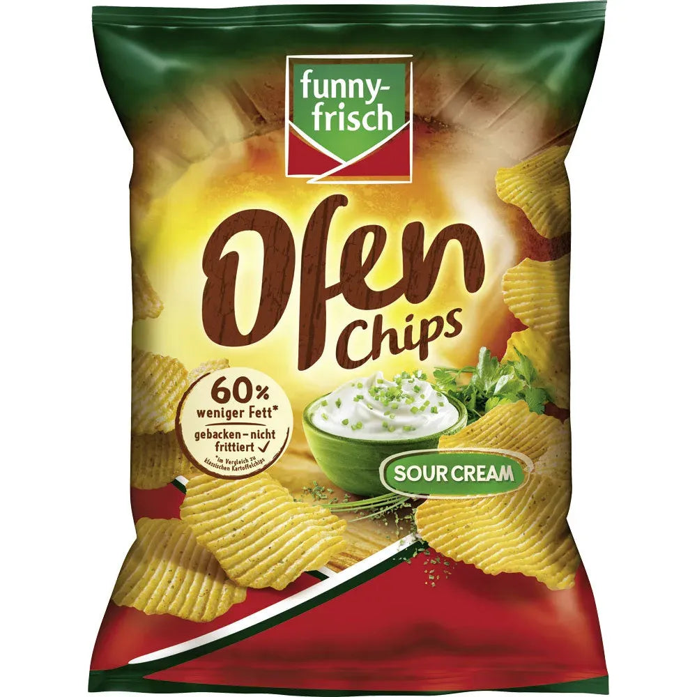 FunnyFrisch Ofenchips Sour Cream 125g