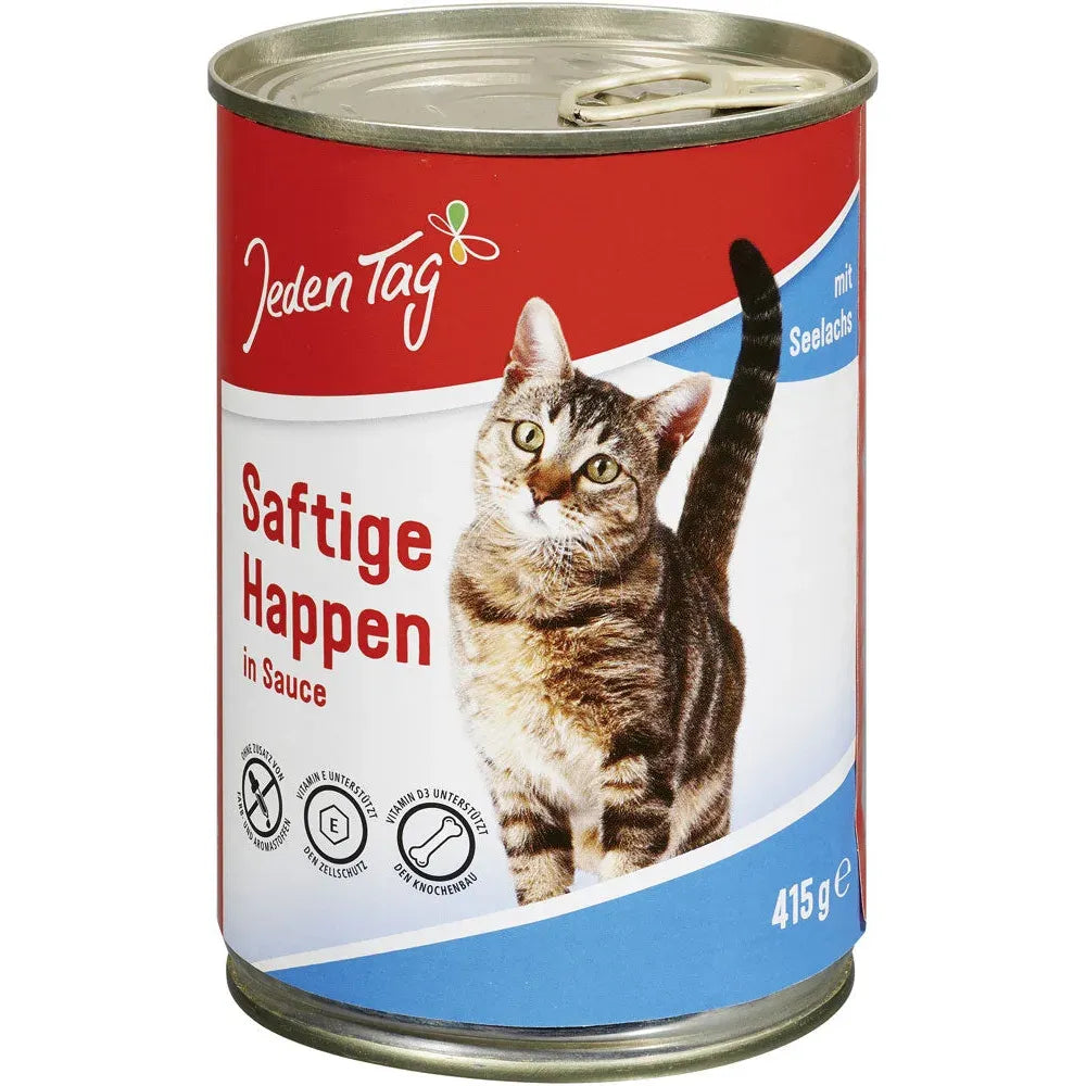 Jeden Tag Katze Seelachs in Sauce 415g