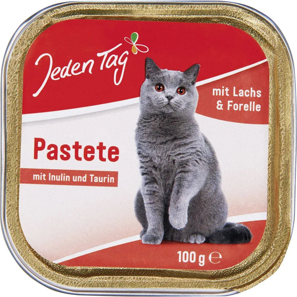 Jeden Tag Katze Lachs+Forelle 100g