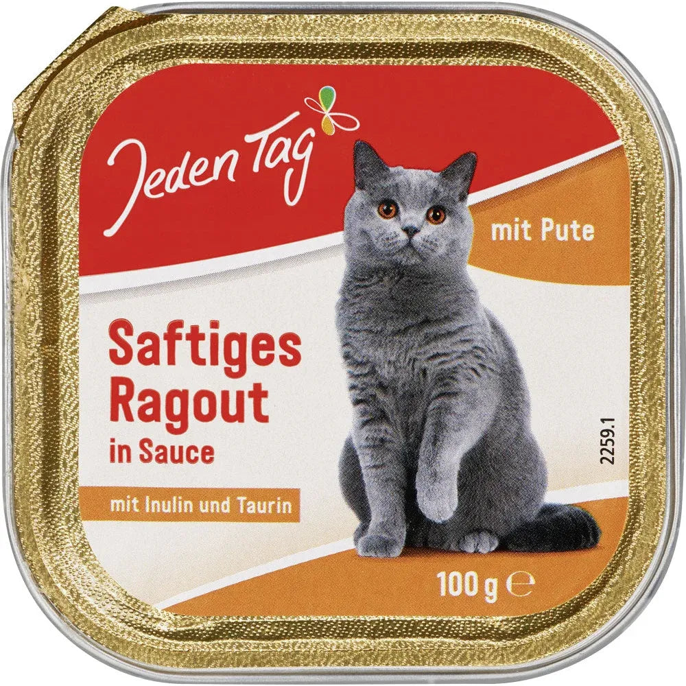 Jeden Tag Katze Ragout Pute 100g