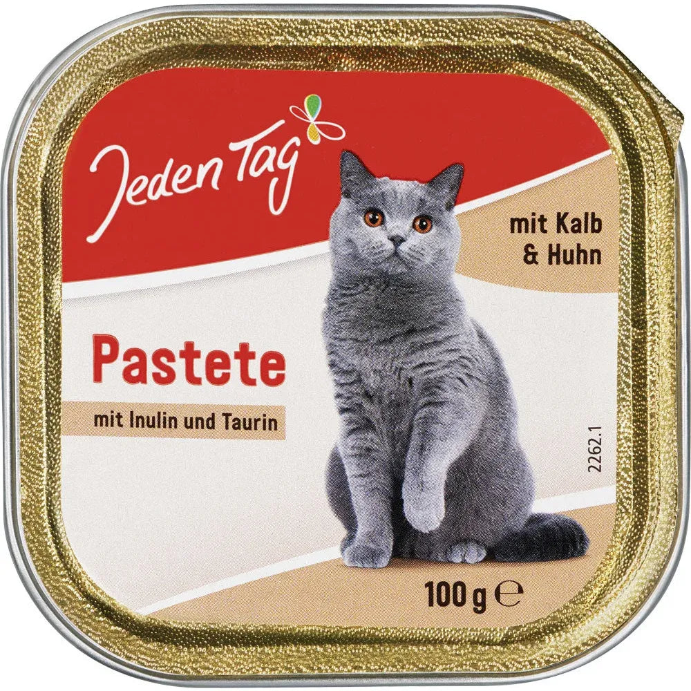 Jeden Tag Katze Kalb+Huhn 100g