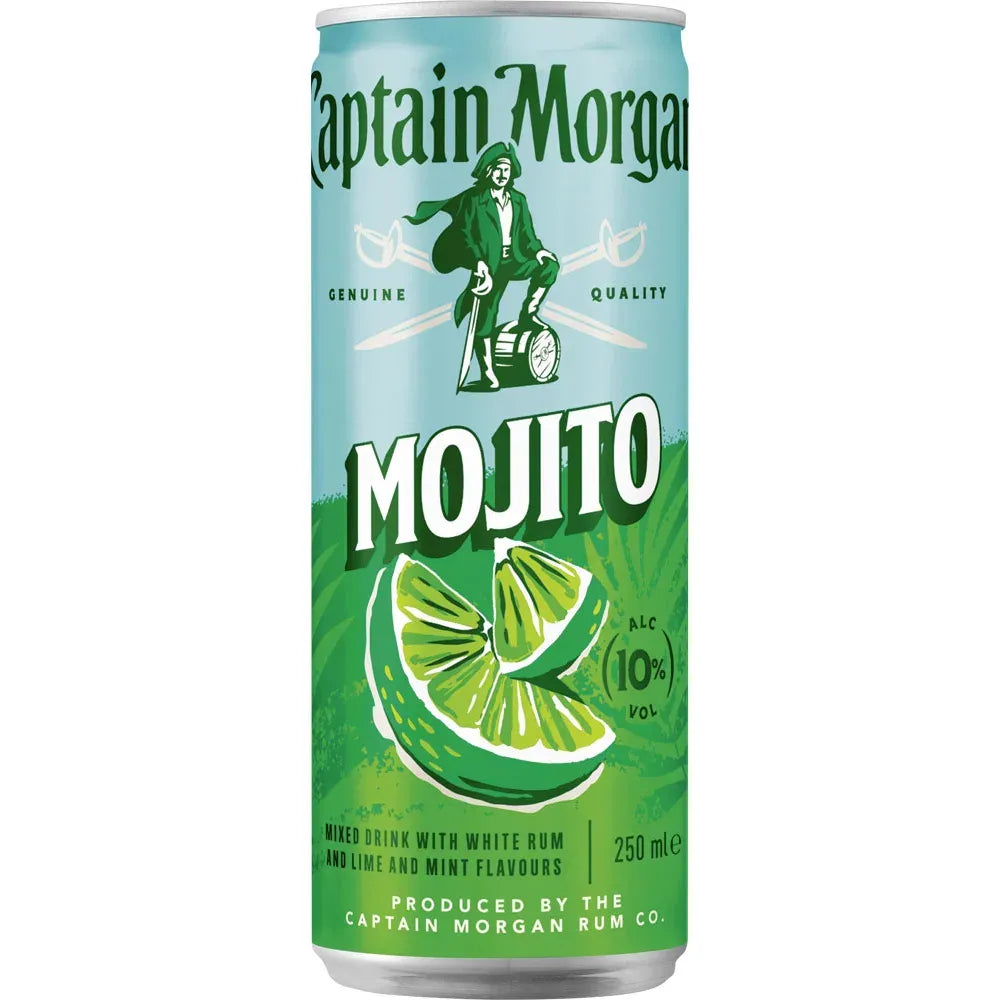 Captain Morgan Mojit 10% 0,25l DPG