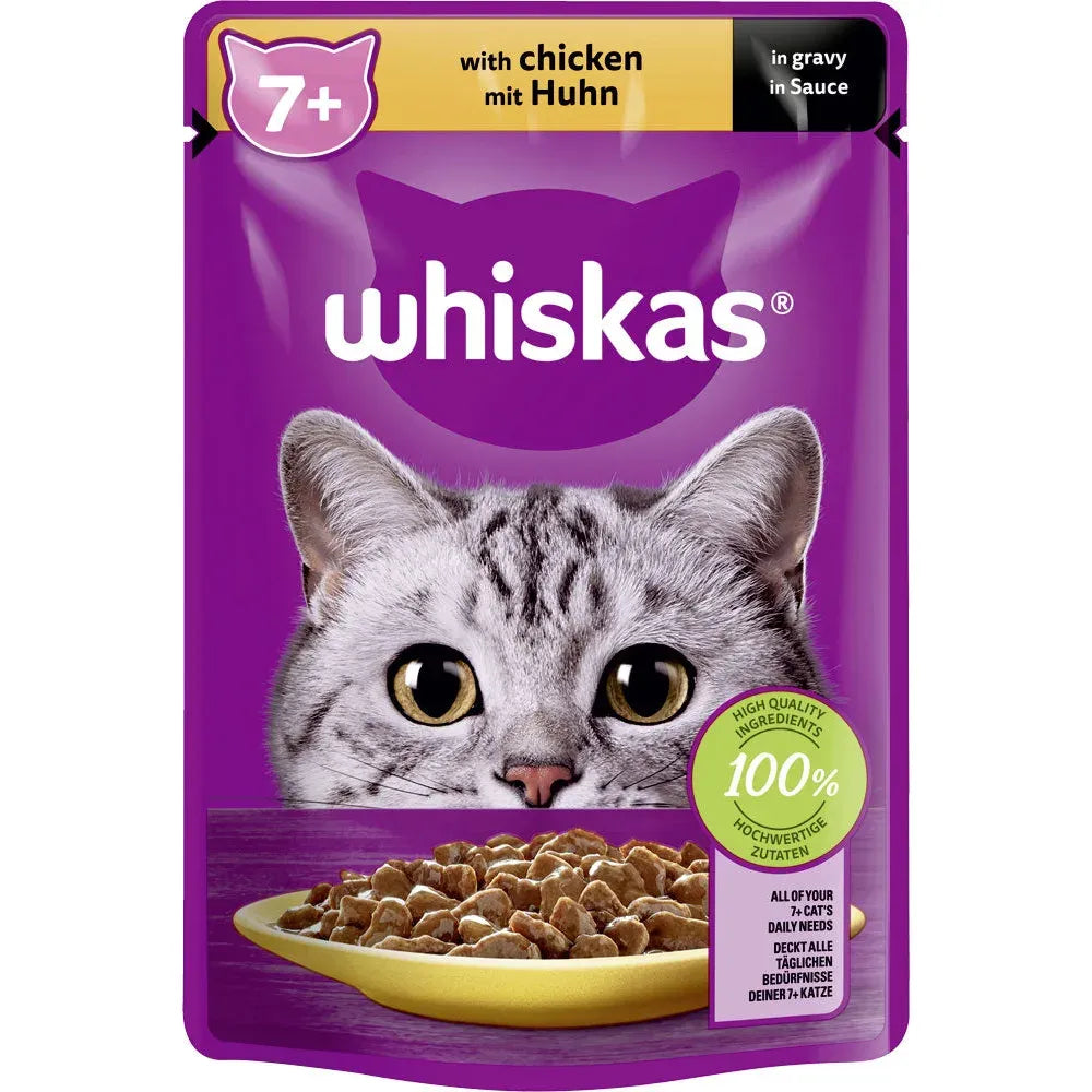 Whiskas 7+ mit Huhn in Sauce 85g