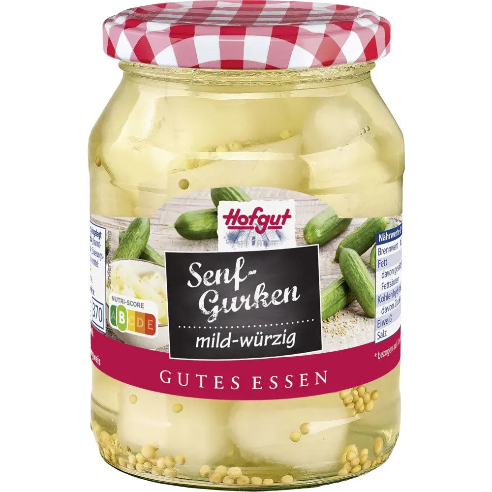 Hofgut Senfgurken 370ml