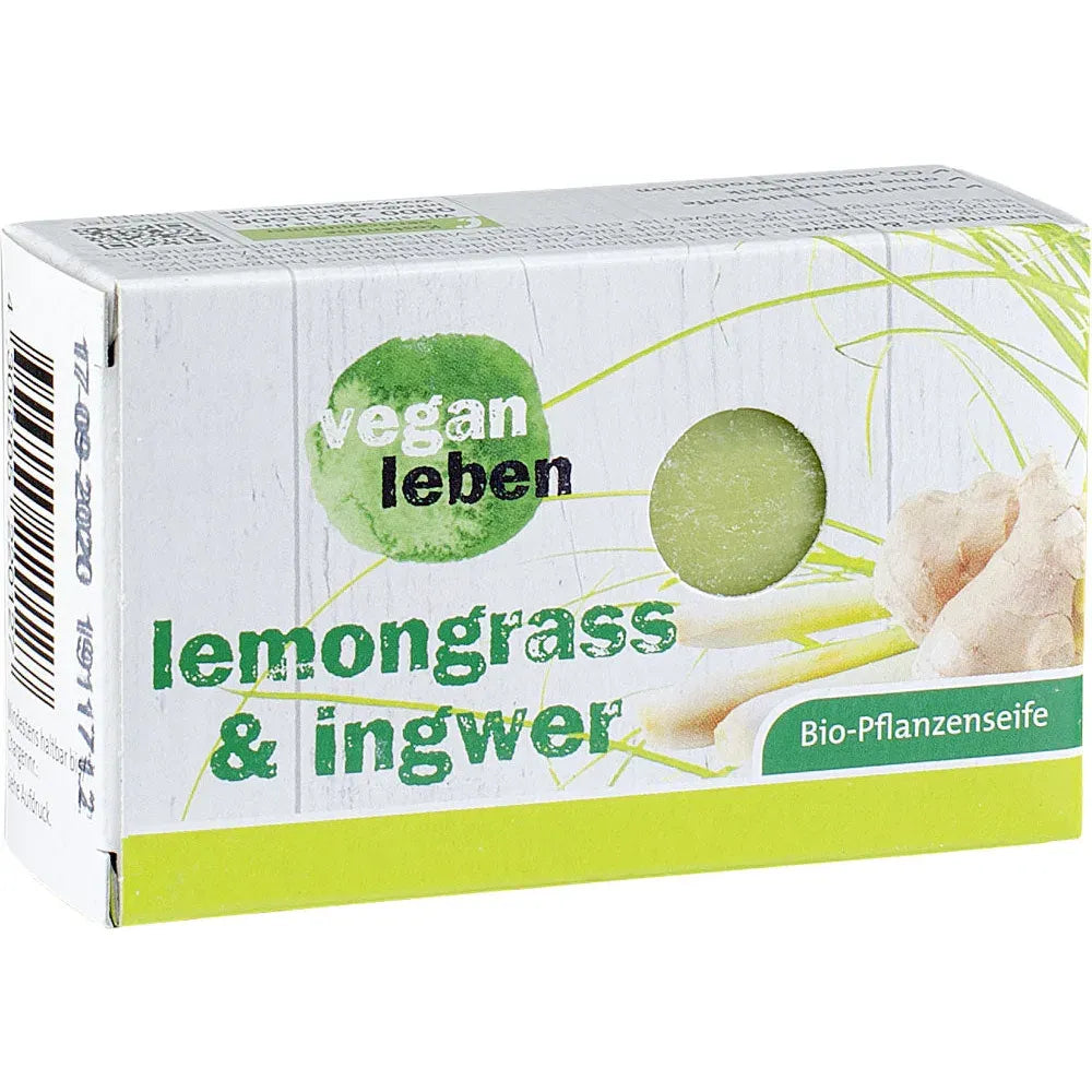 Vegan Leben Seife Lemongrass+Ingwer 100g