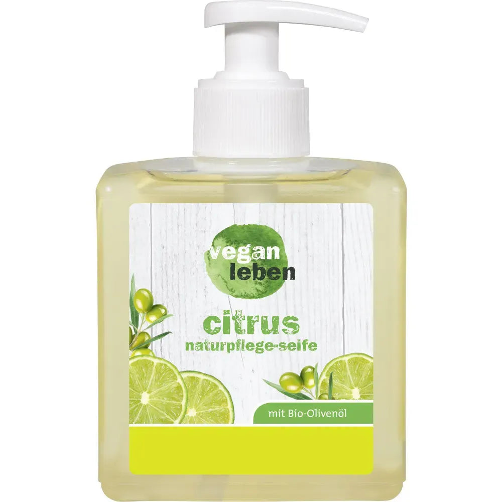 Vegan Leben Flüssigseife Citrus Olive 300ml