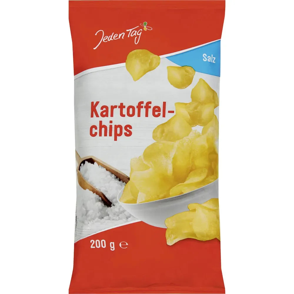 Jeden Tag Chips Salz 200g
