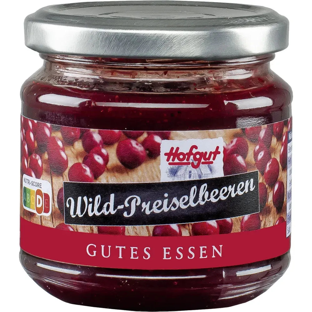Hofgut Wildpreiselbeeren 220g