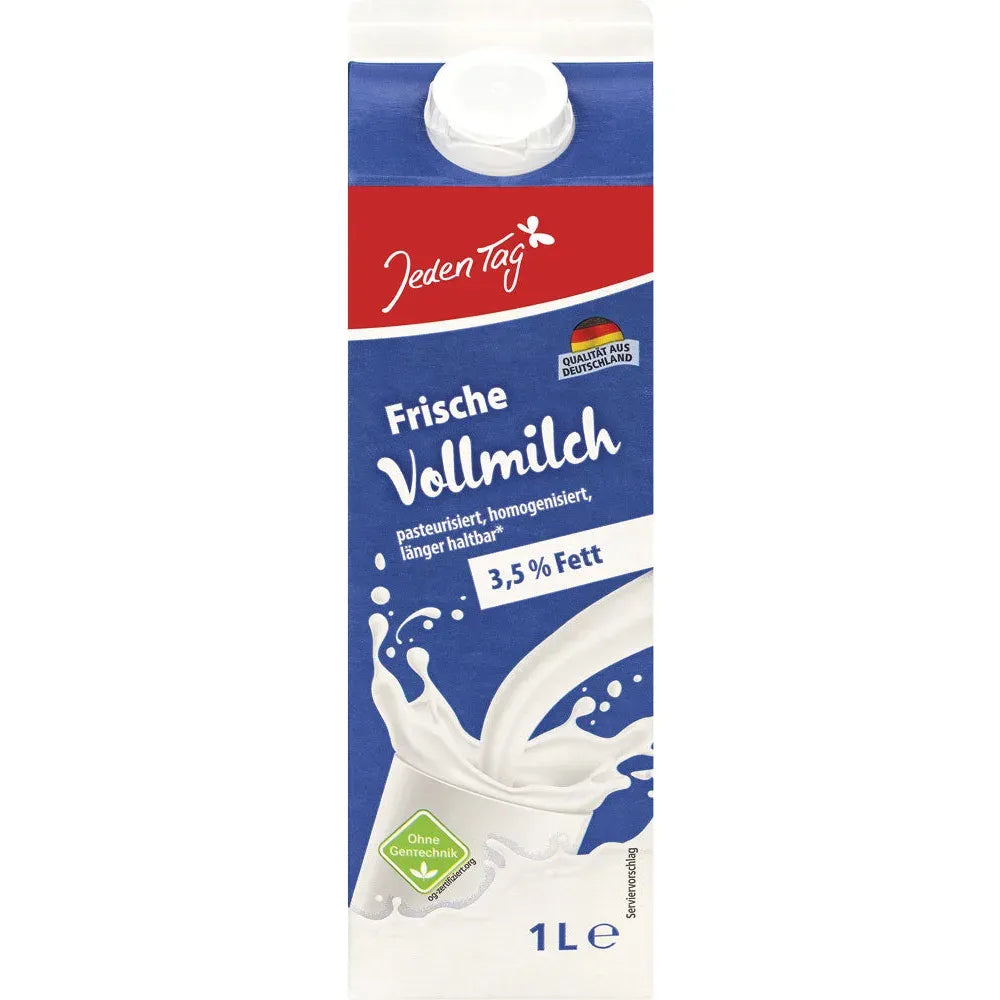 Jeden Tag Vollmilch 3,5% 1L