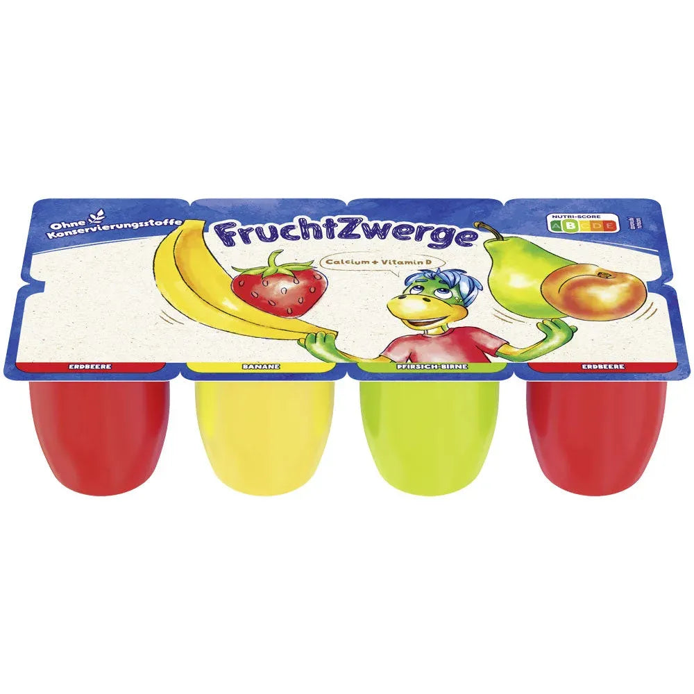 Fruchtzwerge Erdbeere, Banane, Birne 8x50g