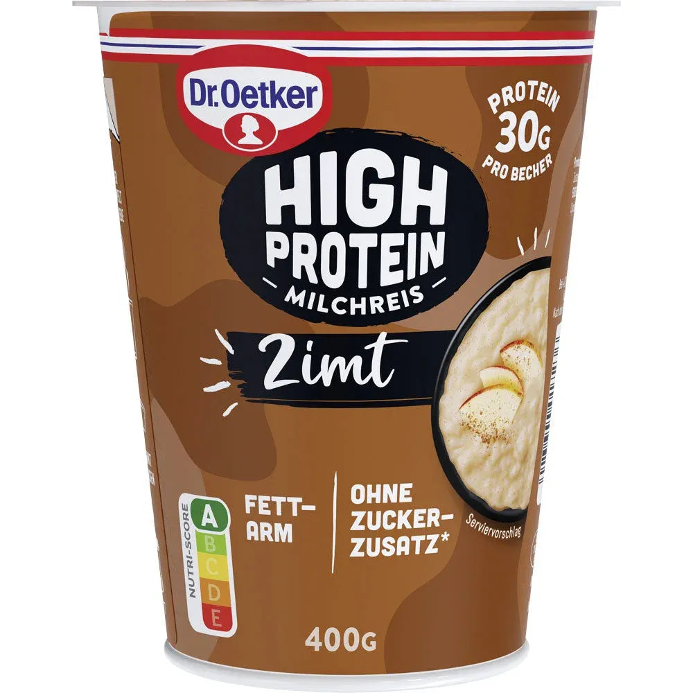 Oetker High Protein Milchreis Zimt 400g