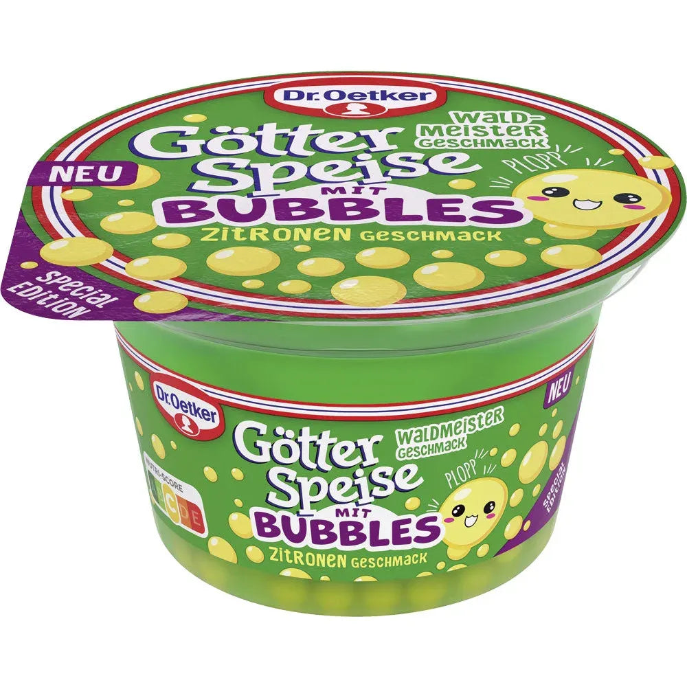 Oetker Götterspeise Bubble Waldmeister 150g