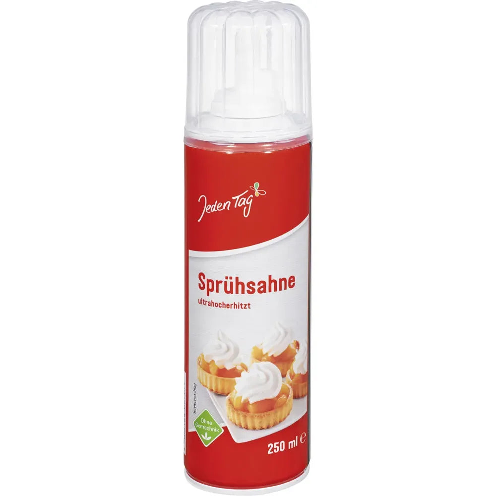 Jeden Tag Sprühsahne 30% 250ml