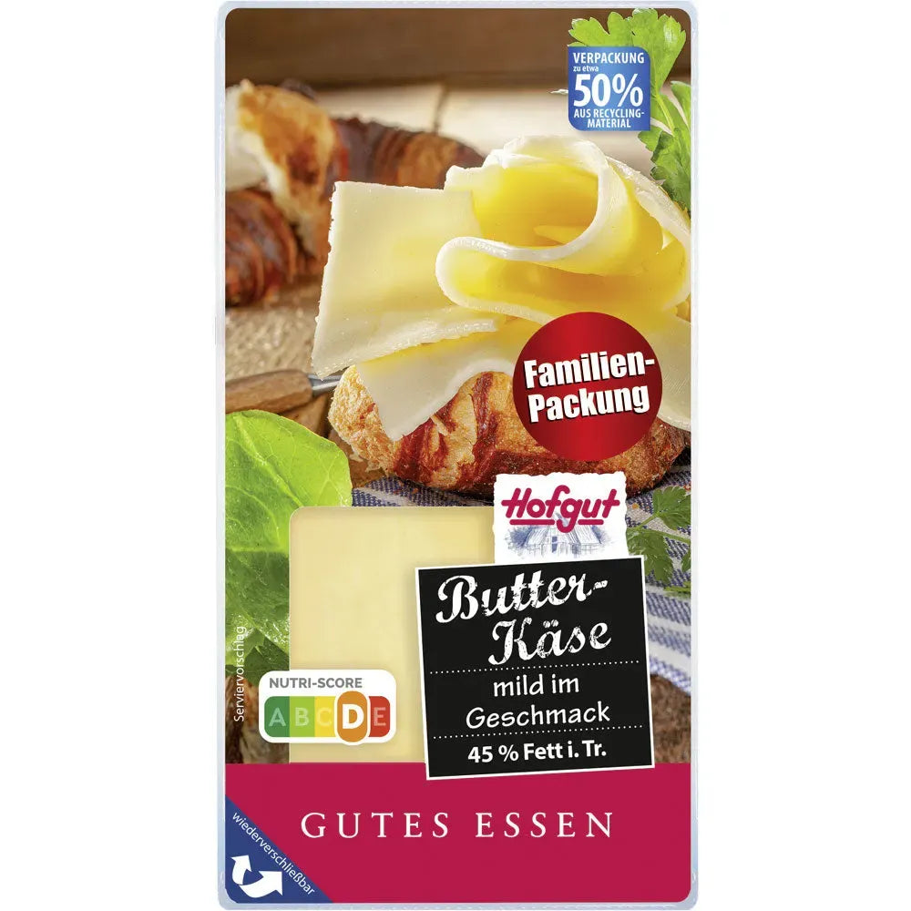 Hofgut Butterkäse Scheiben 45% 300g