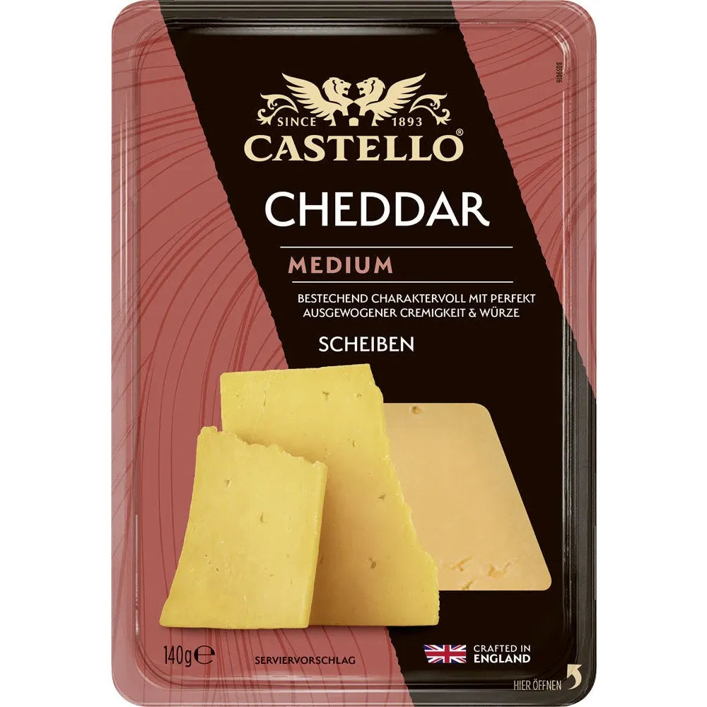 Castello Cheddar Scheiben Original 140g