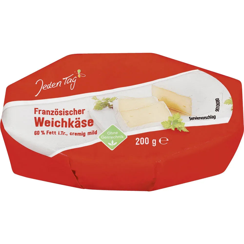 Jeden Tag Weichkäse Oval 60% 200g