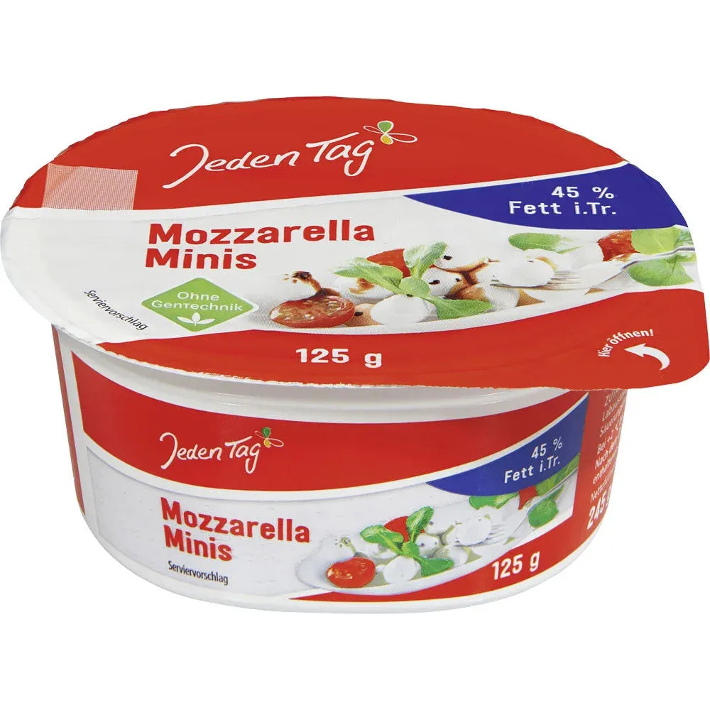 Jeden Tag Mozzarella Mini 125g