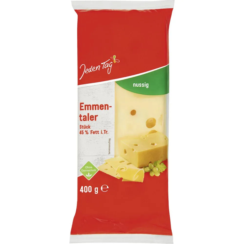 Jeden Tag Emmentaler 45% 400g