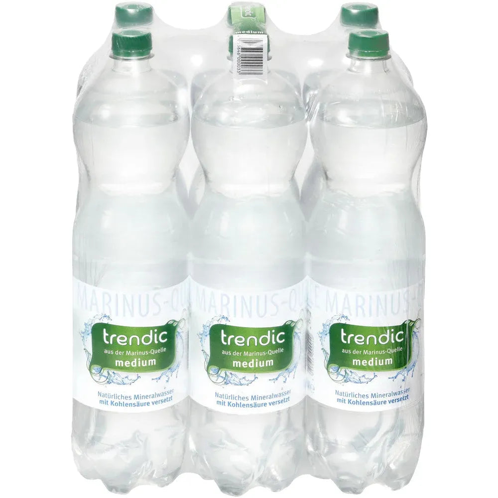 Trendic Medium 1,5l PET 6er