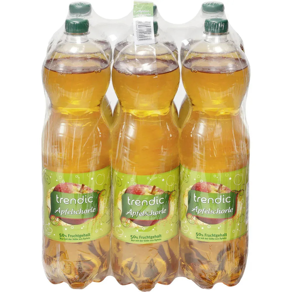 Trendic Apfelschorle 1,5l PET 6er
