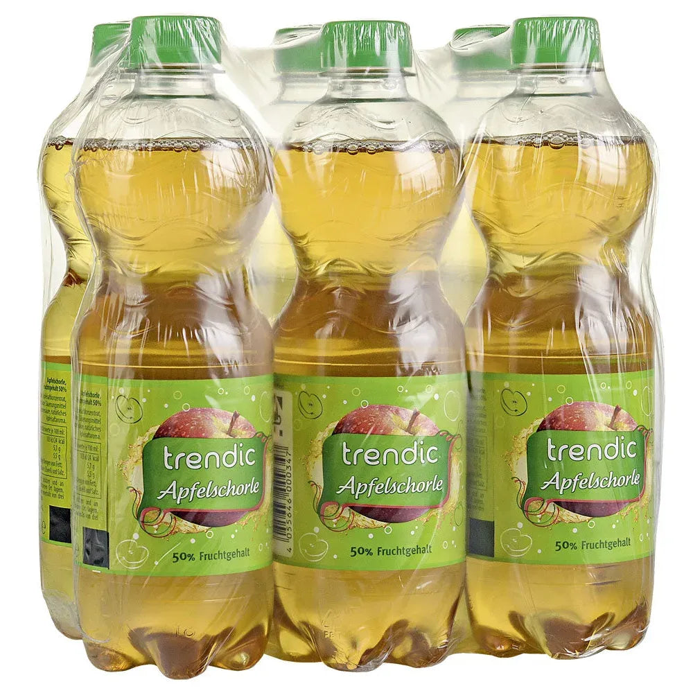 Trendic Apfelschorle 0,5l PET 6er