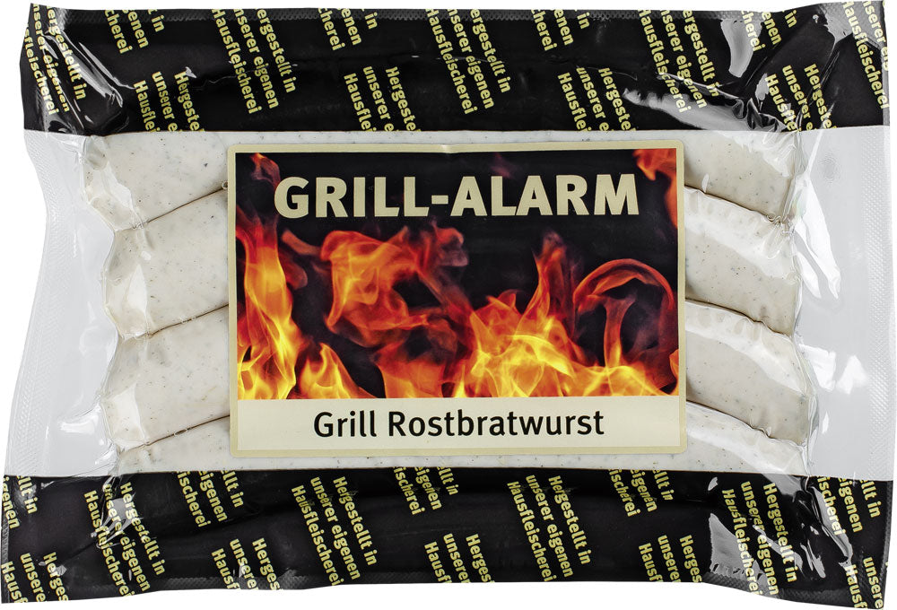 Grillalarm Grill-Bratwurst 4er 500g