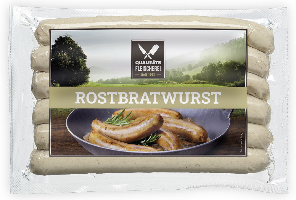 QSF Rostbratwurst 6er 500g